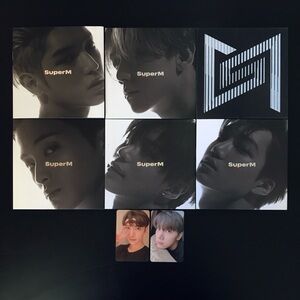 6 SuperM The 1st Mini Album Set Bundle KPOP